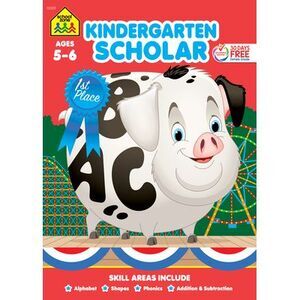 School Zone Kindergarten Scholar Workbook -- School Zone